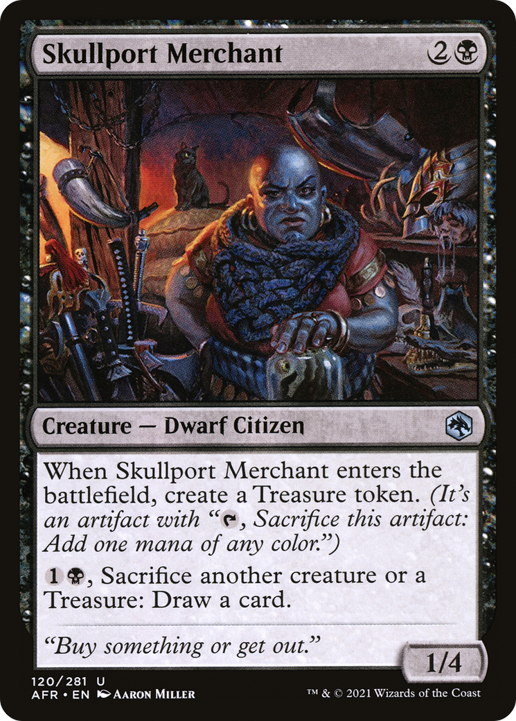 Skullport Merchant (AFR) 120 - WZRD TCG