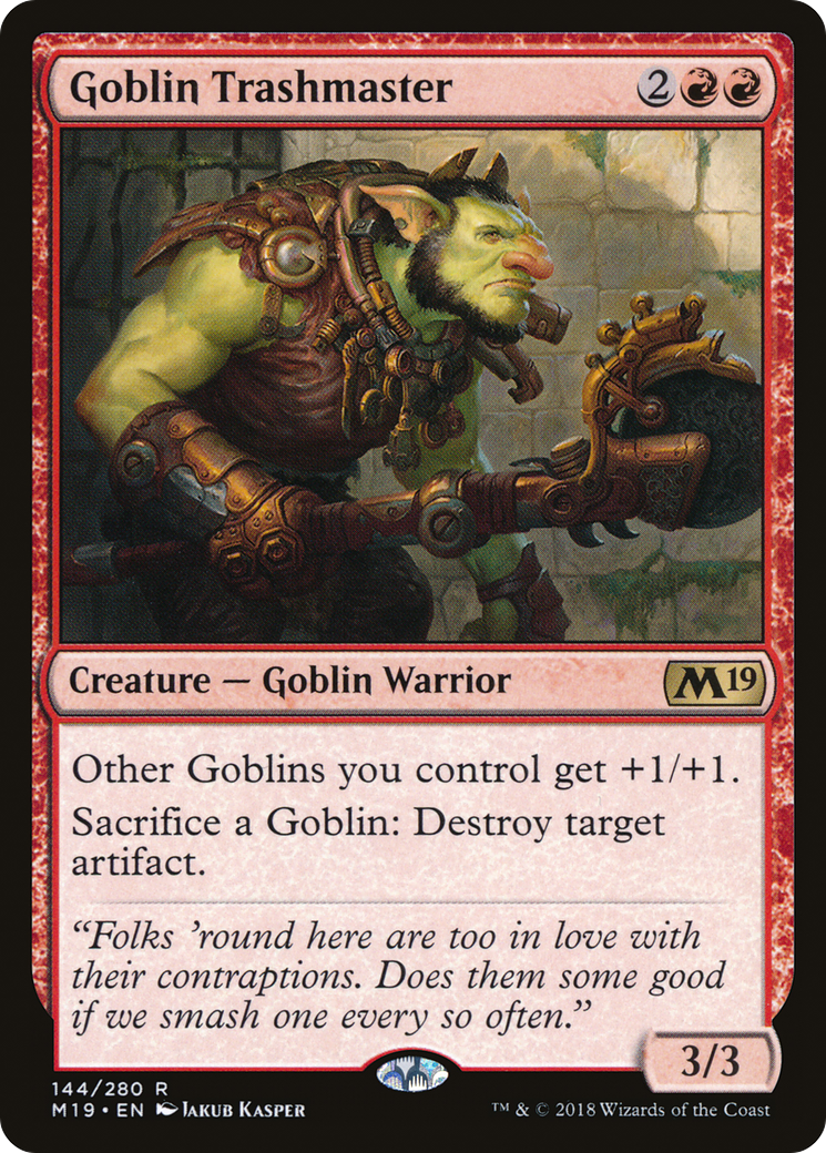 Goblin Trashmaster (M19) 144