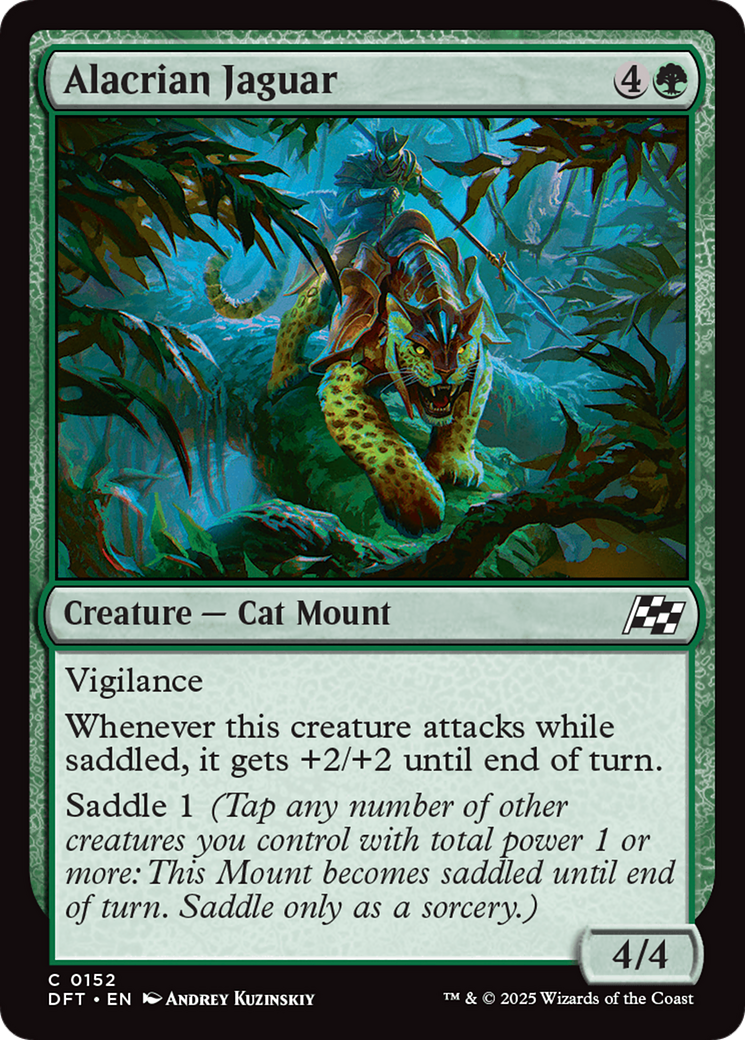 Alacrian Jaguar (DFT) 152 - WZRD TCG