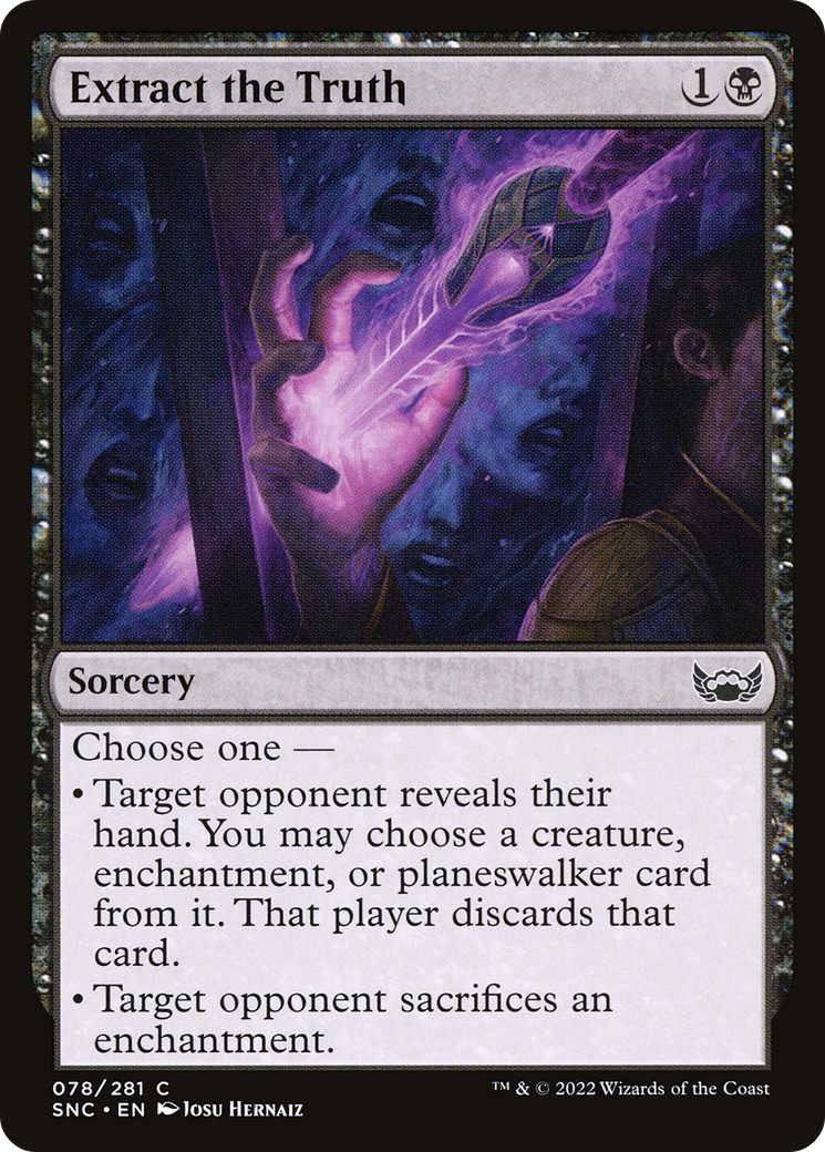 Extract the Truth (SNC) 78 - WZRD TCG