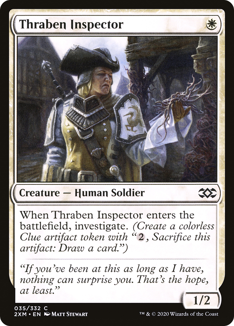 Thraben Inspector (2XM) 35 - WZRD TCG