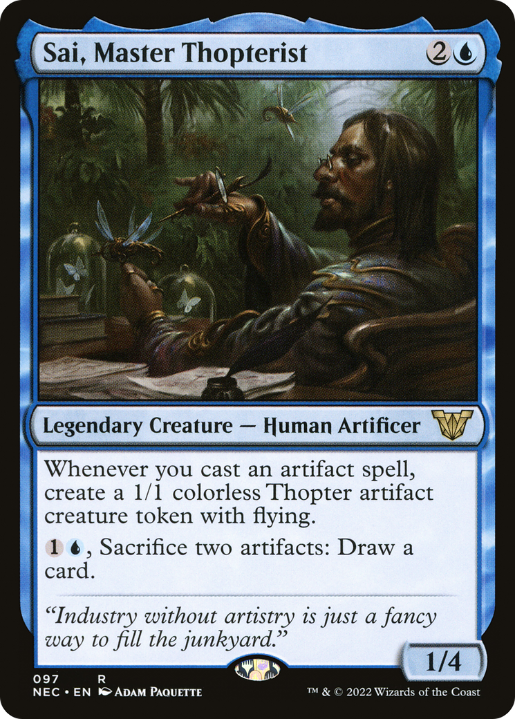 Sai, Master Thopterist (NEC) 97 - WZRD TCG
