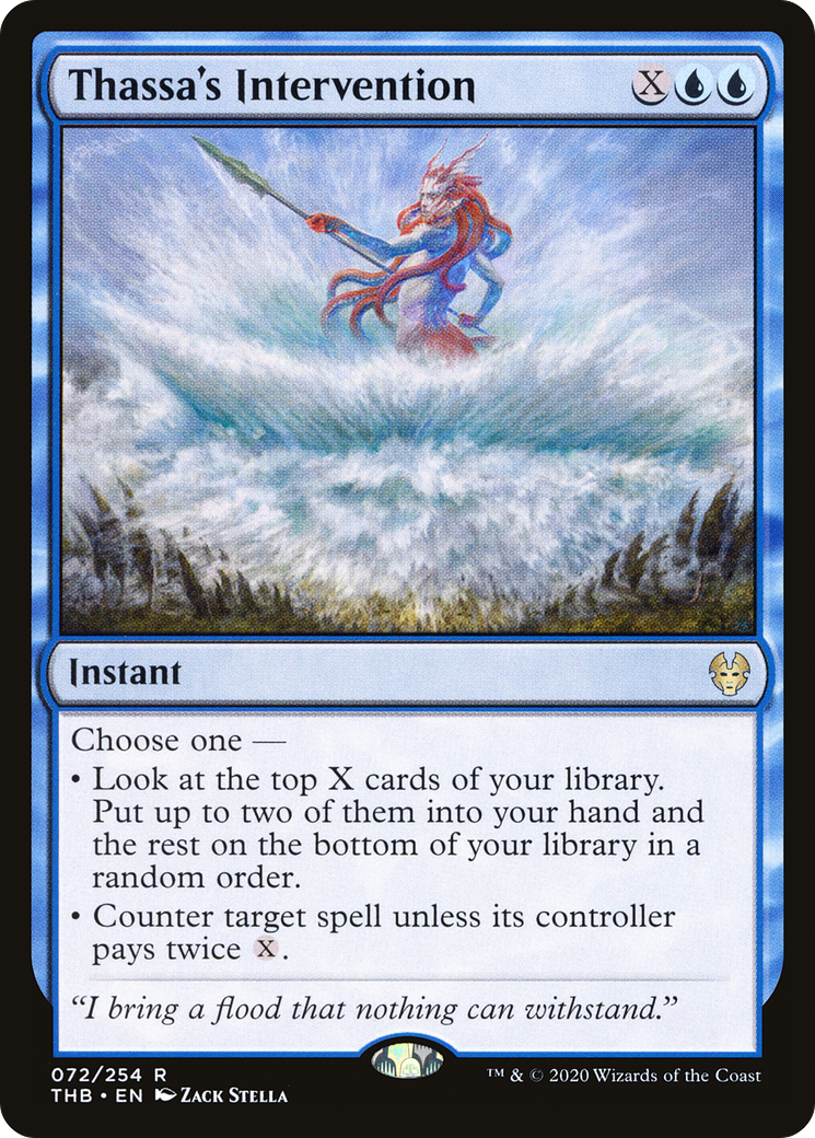Thassa's Intervention (THB) 72 - WZRD TCG