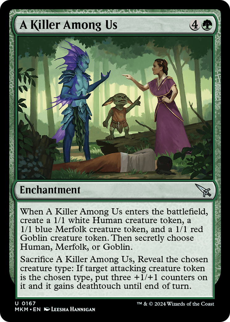A Killer Among Us (MKM) 167 - WZRD TCG