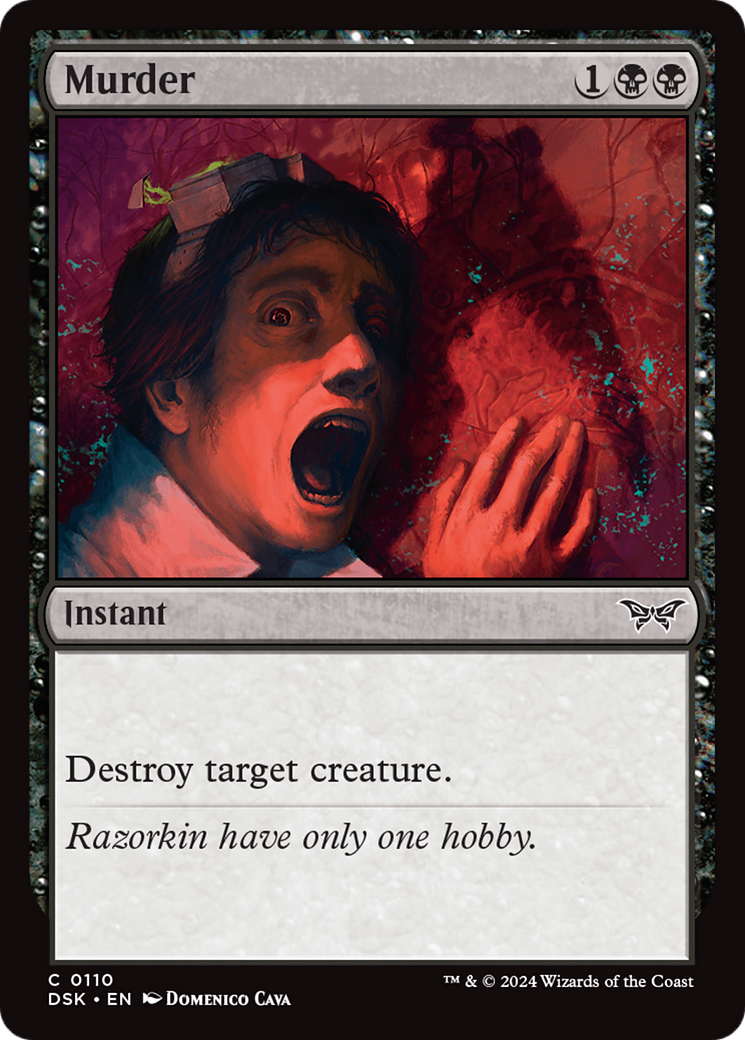 Murder (DSK) 110 - WZRD TCG