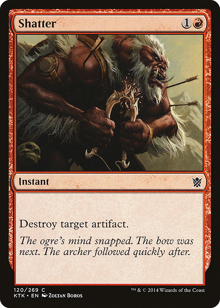 Shatter (KTK) 120 - WZRD TCG