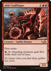 Akki Coalflinger (EVG) 33 - WZRD TCG