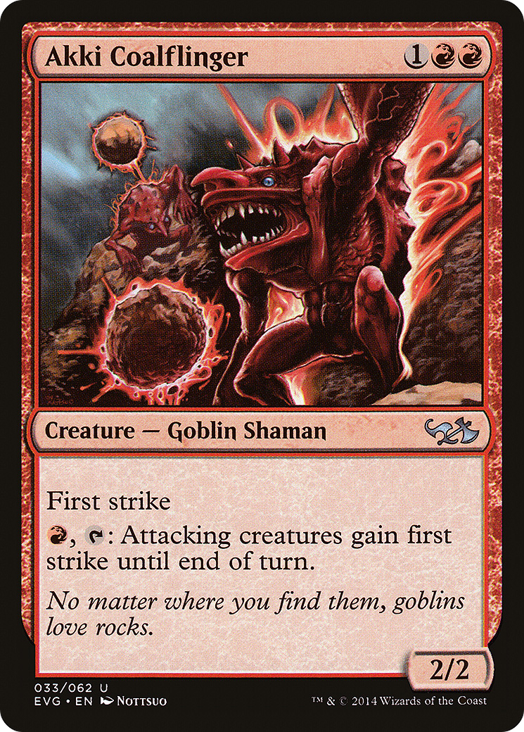 Akki Coalflinger (EVG) 33 - WZRD TCG