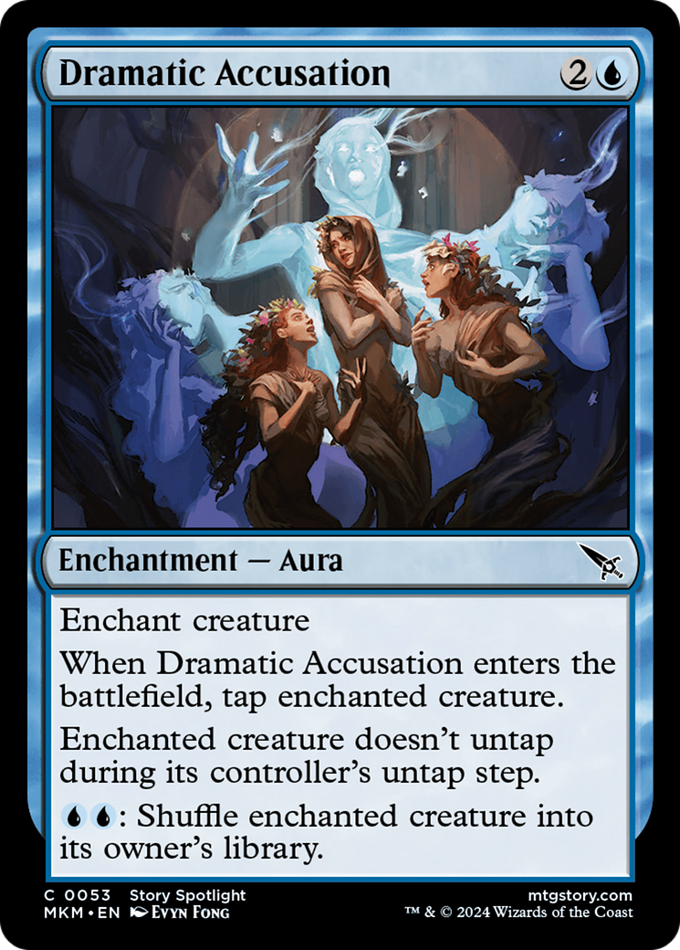 Dramatic Accusation (MKM) 53 - WZRD TCG
