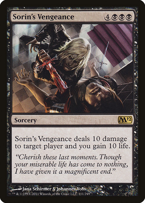 Sorin's Vengeance front