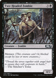 Two-Headed Zombie (M19) 123 - WZRD TCG