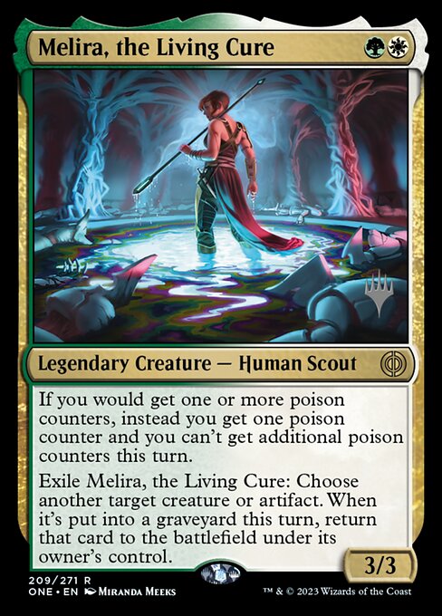 Melira, the Living Cure front