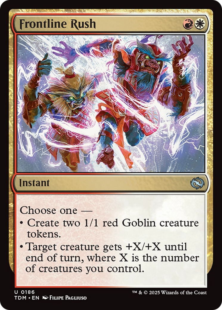 Frontline Rush (TDM) 186 - WZRD TCG