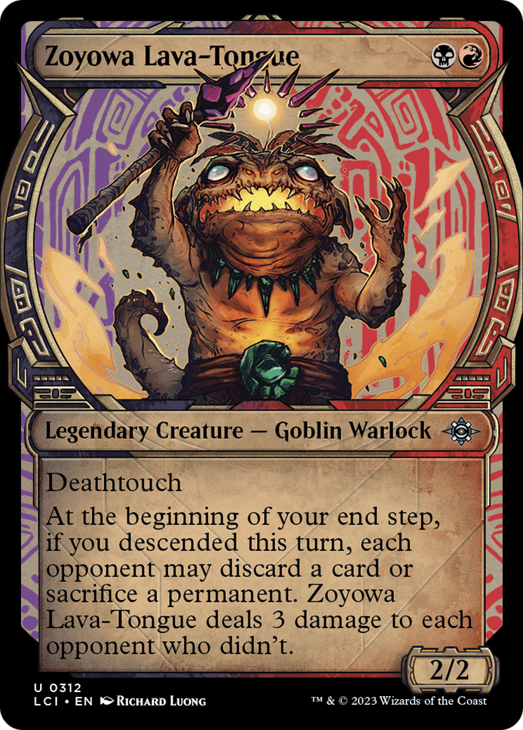 Zoyowa Lava-Tongue (LCI) 312 - WZRD TCG