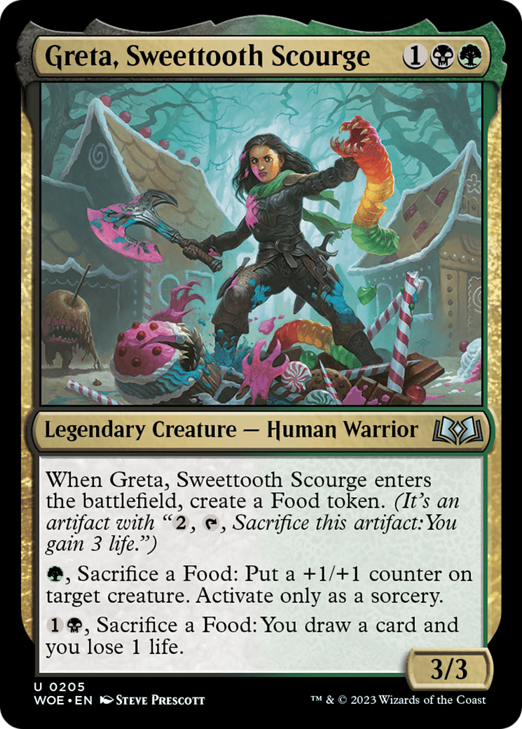 Greta, Sweettooth Scourge (WOE) 205 - WZRD TCG