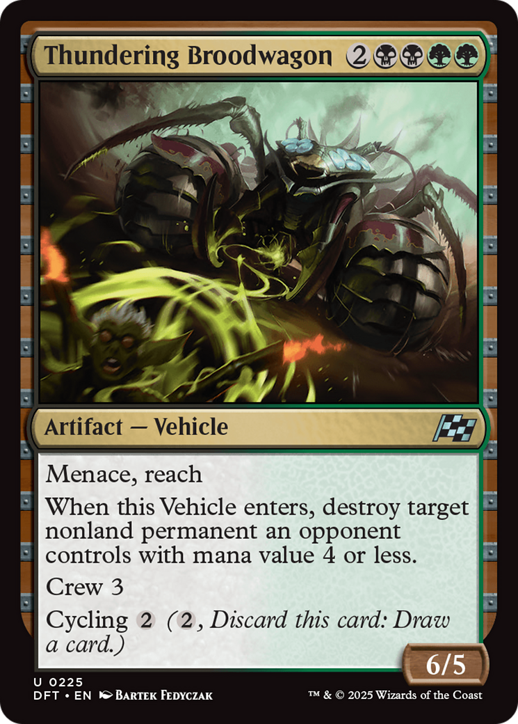 Thundering Broodwagon (DFT) 225 - WZRD TCG