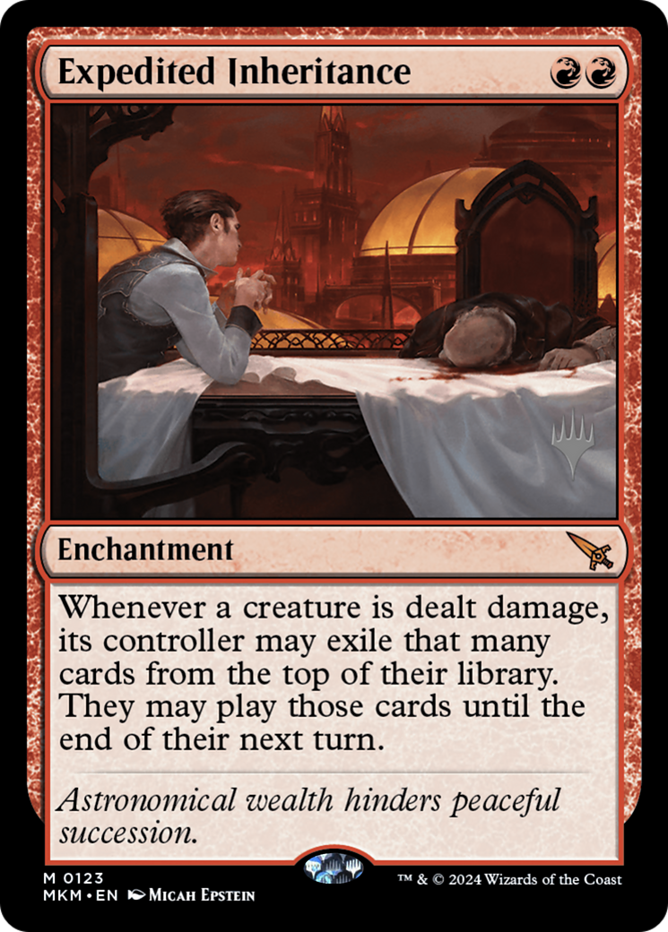 Expedited Inheritance (PMKM) 123p - WZRD TCG