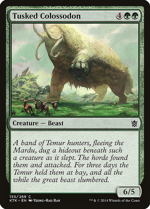 Tusked Colossodon front