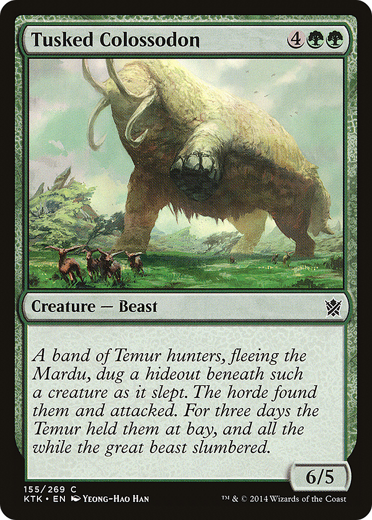 Tusked Colossodon (KTK) 155