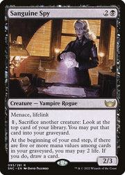 Sanguine Spy front
