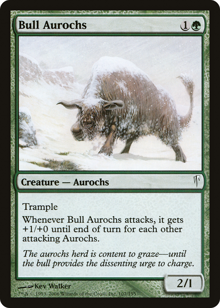 Bull Aurochs (CSP) 107 - WZRD TCG