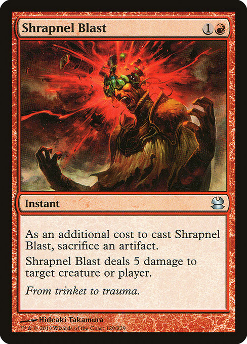 Shrapnel Blast front