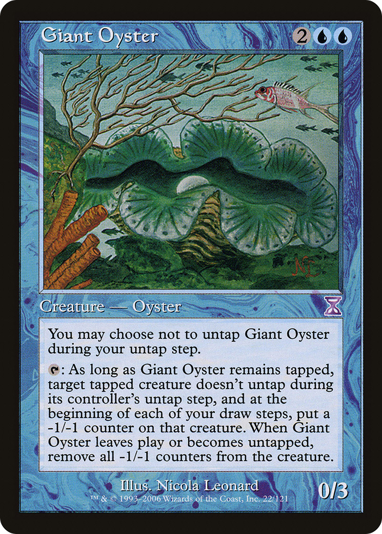 Giant Oyster (TSB) 22 - WZRD TCG