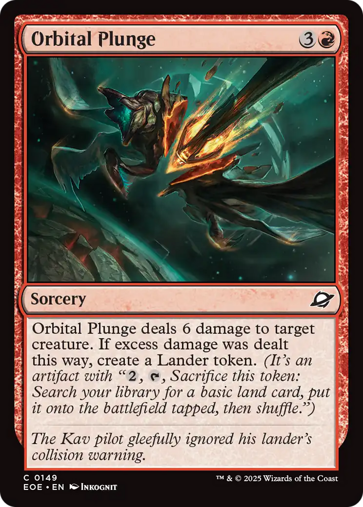 Orbital Plunge (EOE) 149 - WZRD TCG