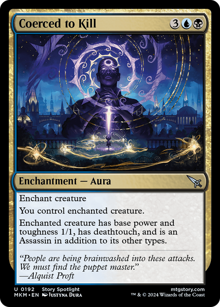 Coerced to Kill (MKM) 192 - WZRD TCG