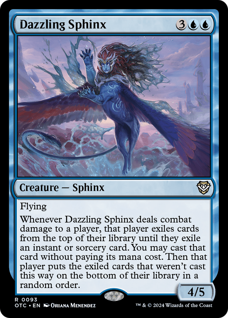 Dazzling Sphinx (OTC) 93 - WZRD TCG