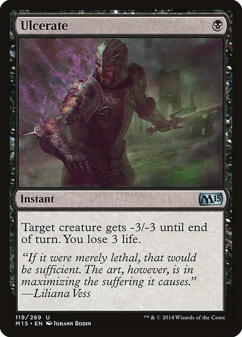 Ulcerate front