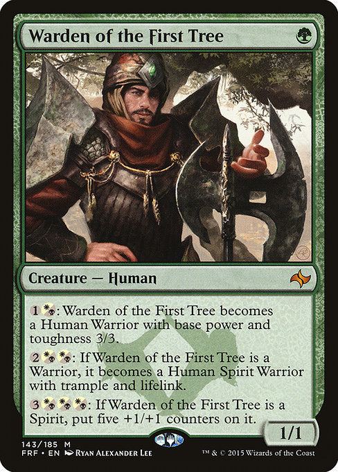 Warden of the First Tree front