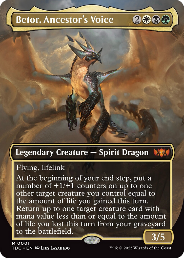 Betor, Ancestor's Voice (TDC) 1 - WZRD TCG
