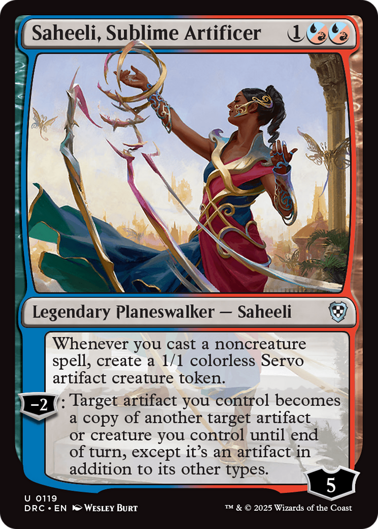 Saheeli, Sublime Artificer (DRC) 119