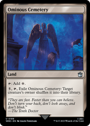 Ominous Cemetery (WHO) 189 - WZRD TCG