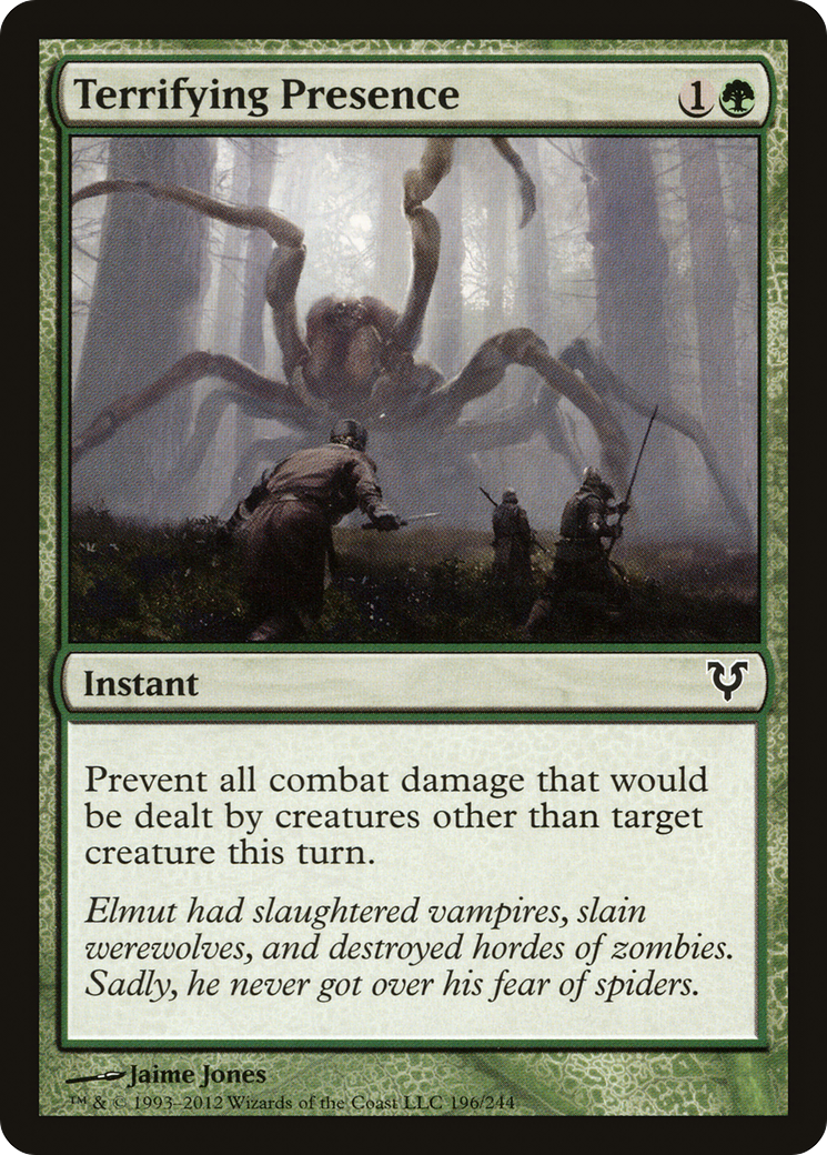 Terrifying Presence (AVR) 196 - WZRD TCG