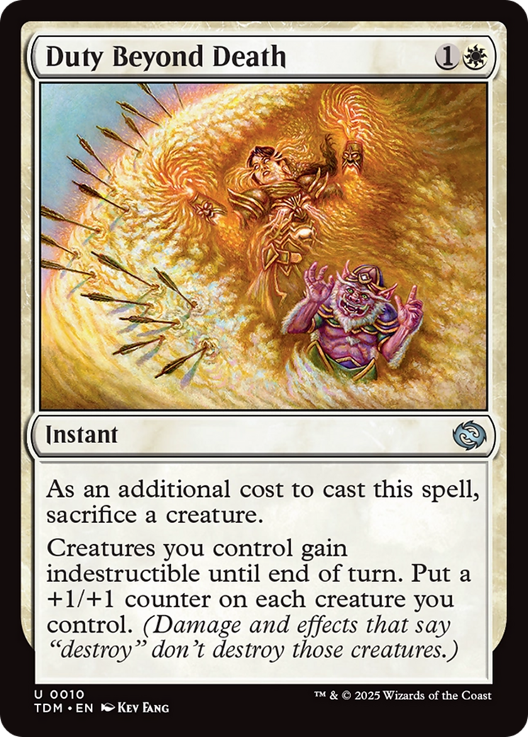 Duty Beyond Death (TDM) 10 - WZRD TCG