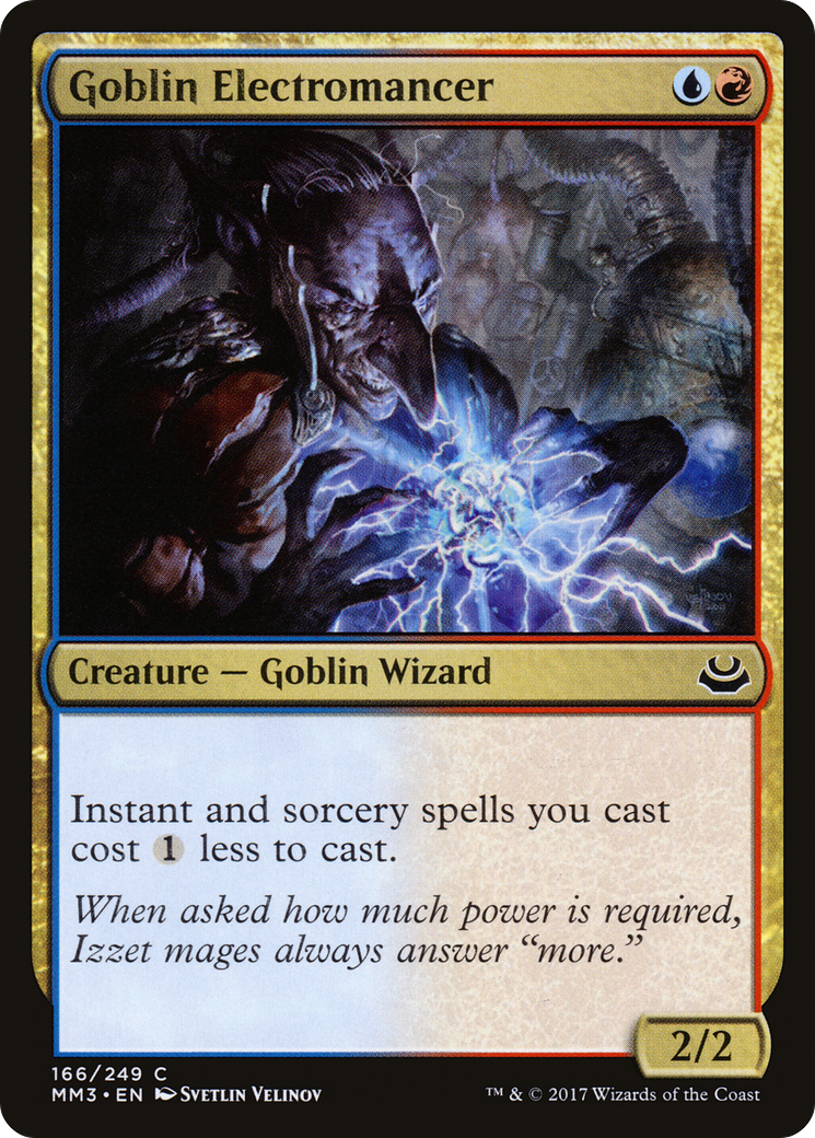 Goblin Electromancer (MM3) 166