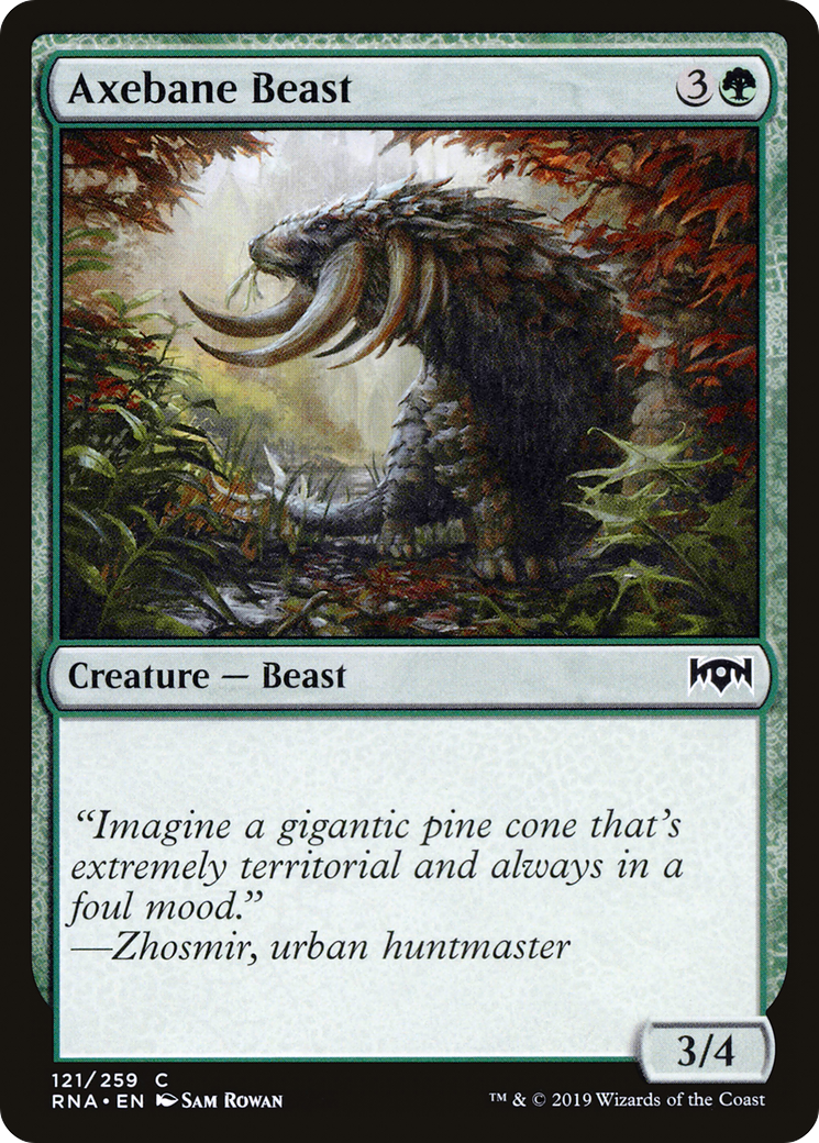 Axebane Beast (RNA) 121 - WZRD TCG