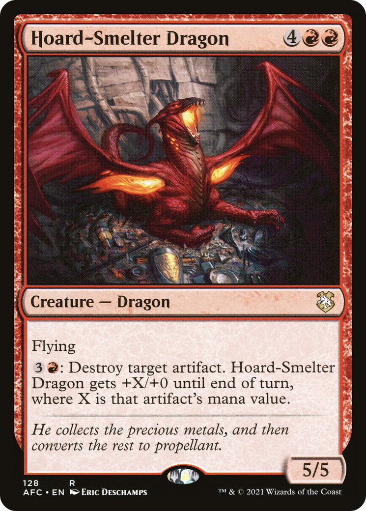 Hoard-Smelter Dragon (AFC) 128