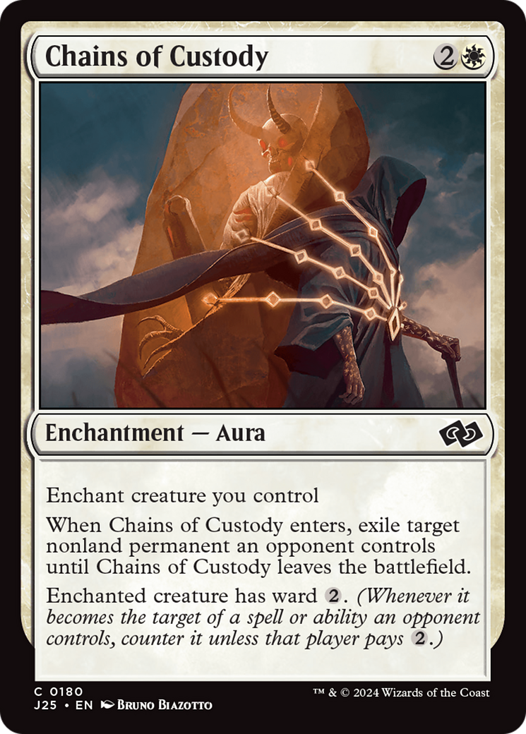 Chains of Custody (J25) 180