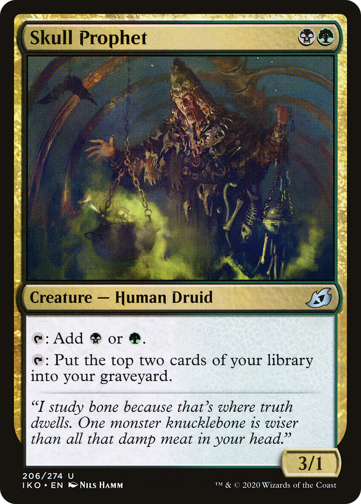 Skull Prophet (IKO) 206 - WZRD TCG