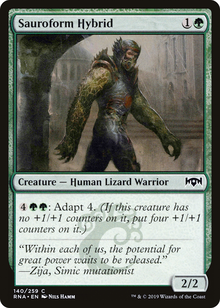 Sauroform Hybrid (RNA) 140 - WZRD TCG
