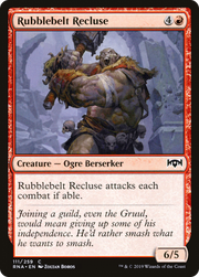 Rubblebelt Recluse (RNA) 111 - WZRD TCG