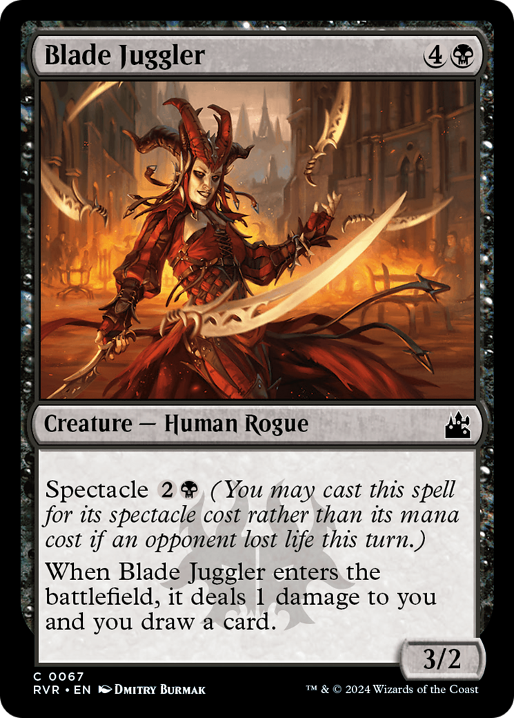 Blade Juggler (RVR) 67 - WZRD TCG
