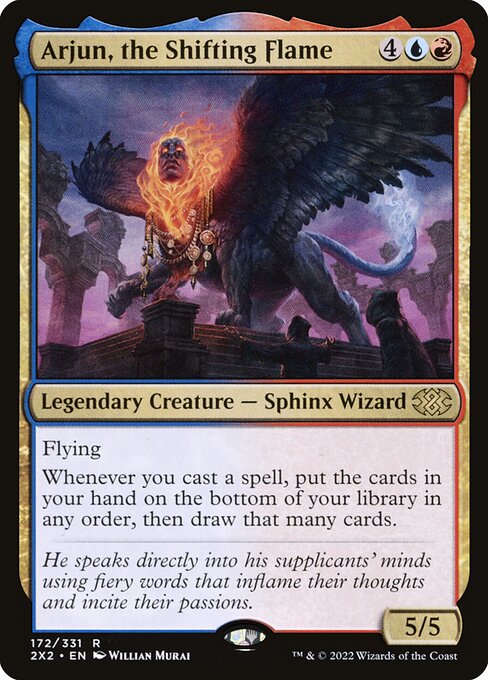 Arjun, the Shifting Flame front