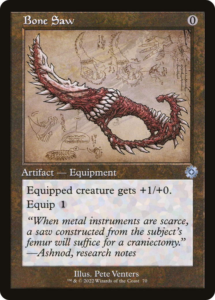 Bone Saw (BRR) 70 - WZRD TCG