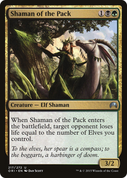 Shaman of the Pack (ORI) 217