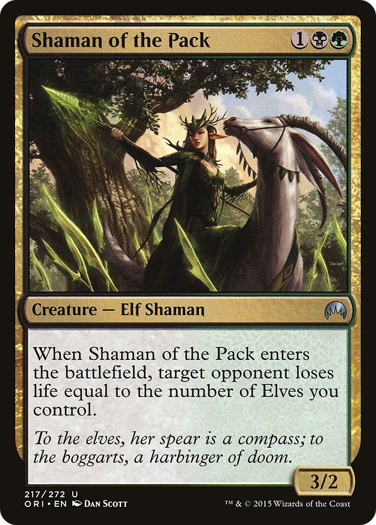 Shaman of the Pack (ORI) 217