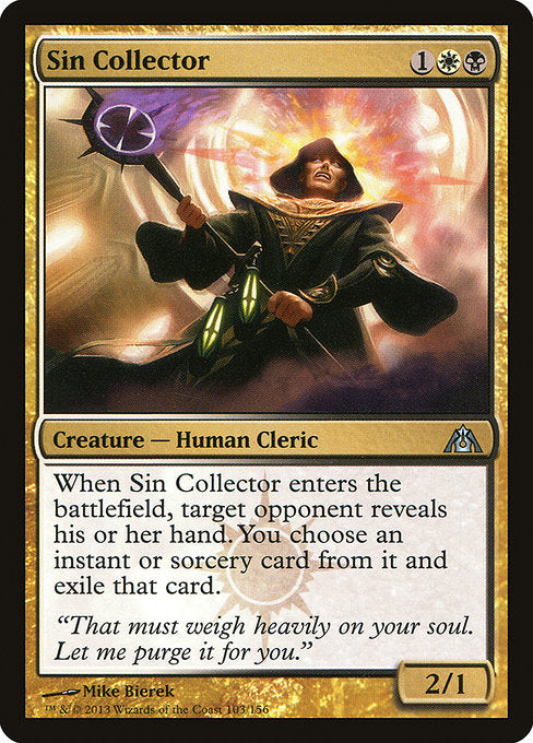 Sin Collector front